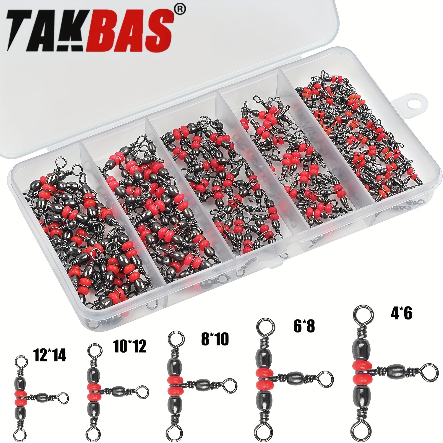 3 Three Way Swivels,Triple Swi - Freshwater Fishing Kit recensione e prezzo