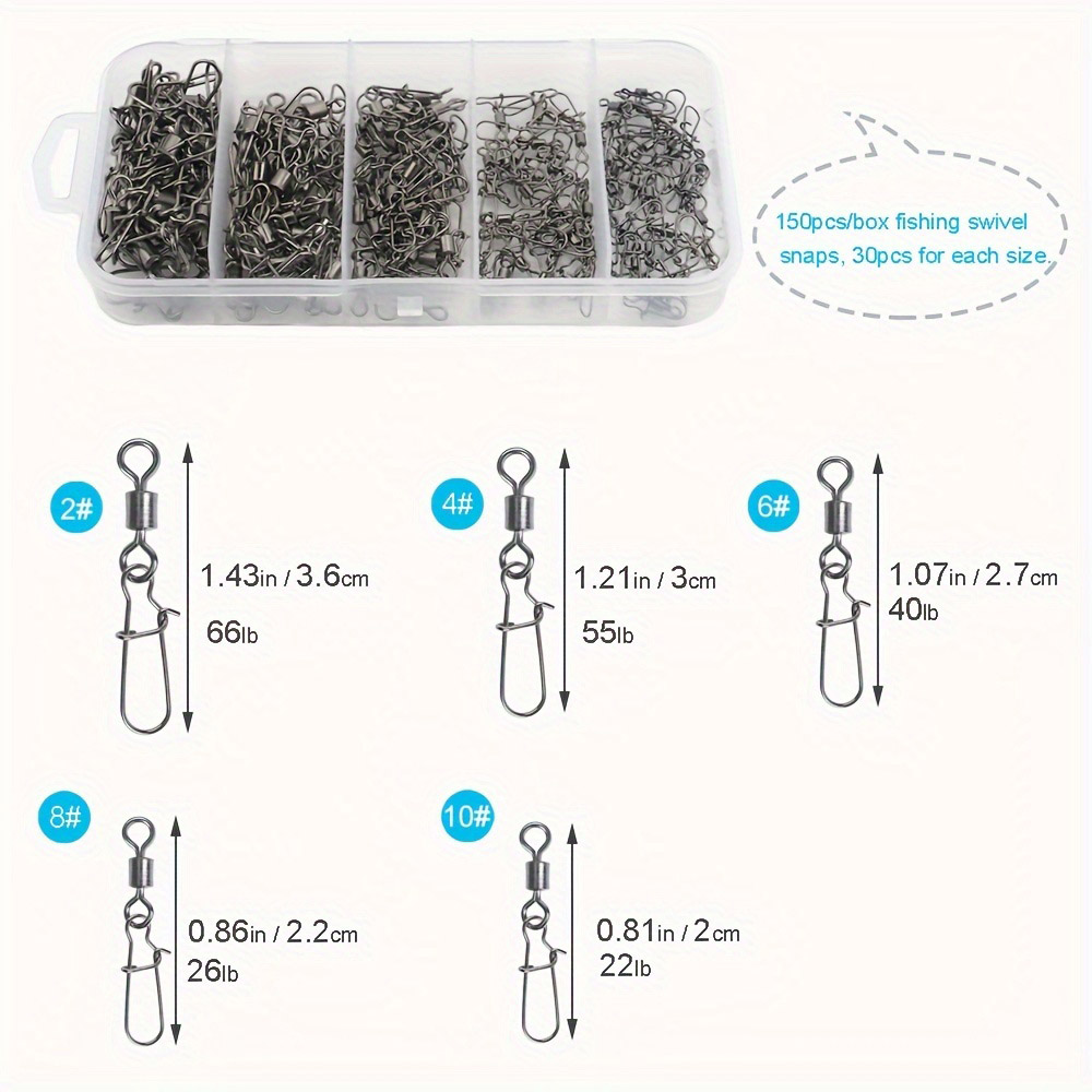 95/210 PCS Set Fishing Connect - Freshwater Fishing Kit recensione e prezzo