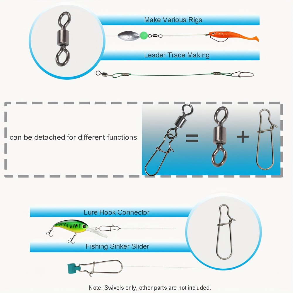 95/210 PCS Set Fishing Connect - Freshwater Fishing Kit recensione e prezzo
