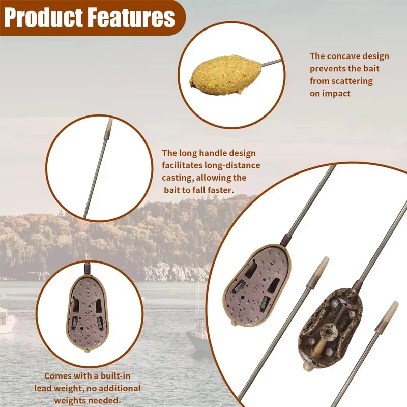 Quick Change Carp Feeder Set,  - Fishing Equipment Bait recensione e prezzo