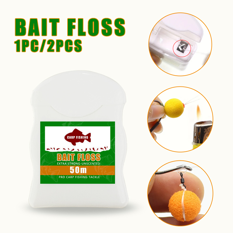 1pc/2pcs 50m Carp Fishing Bait - Freshwater Fishing Kit recensione e prezzo