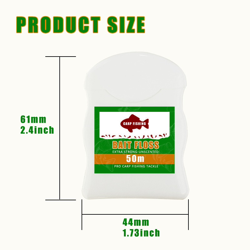 1pc/2pcs 50m Carp Fishing Bait - Freshwater Fishing Kit recensione e prezzo
