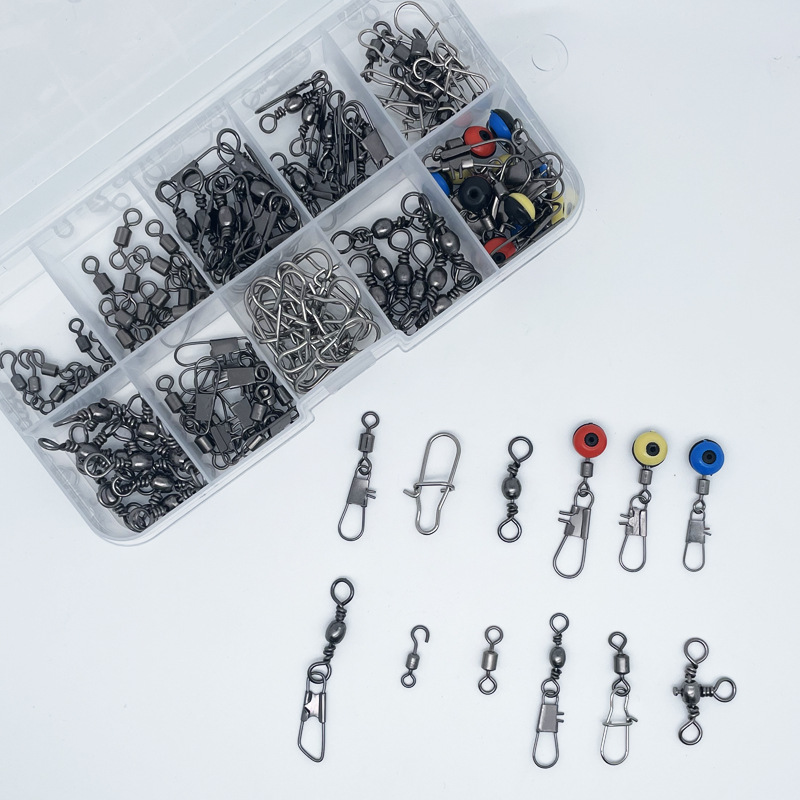 115pcs Fishing Swivel Connecto - Freshwater Fishing Kit recensione e prezzo