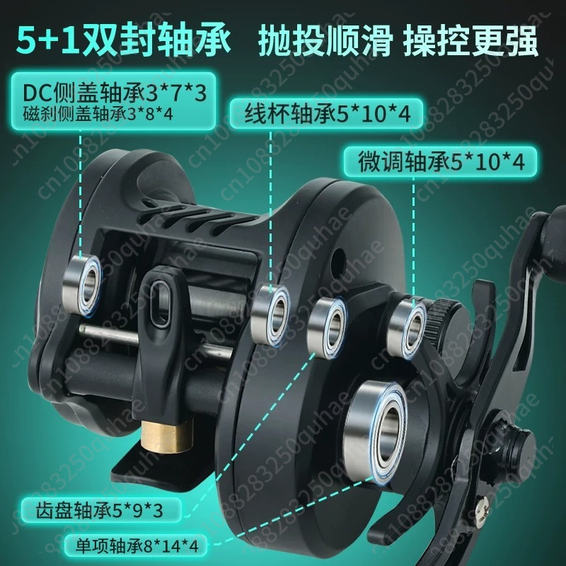 Micro Lure DC Reel, Dual-Use D - Baitcasting Reel recensione e prezzo