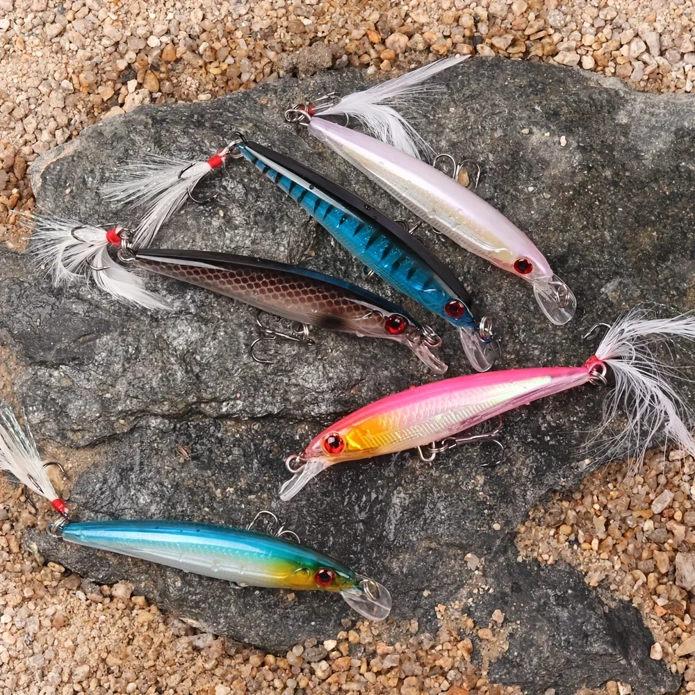 5pcs/box Laser 3D Eyes Bionic  - Fishing Equipment Bait recensione e prezzo