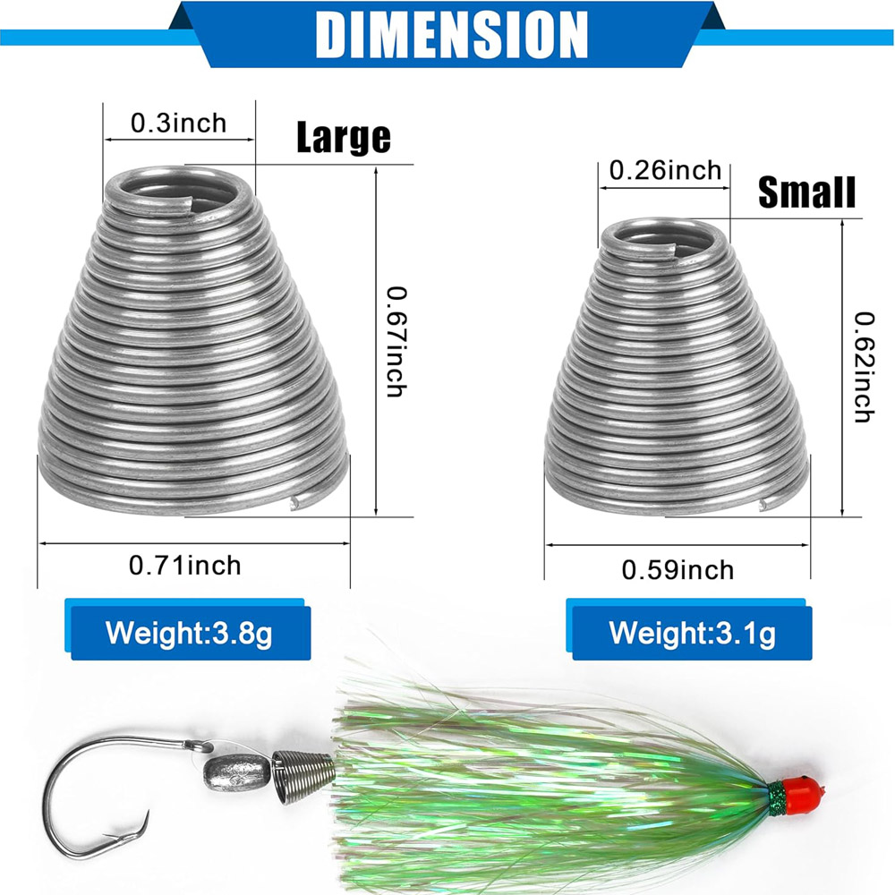 20Pcs Ballyhoo Bait Rigging Sp - Fishing Equipment Bait recensione e prezzo