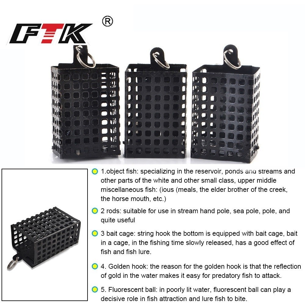 Bait Container Square Shape Me - Freshwater Fishing Kit recensione e prezzo