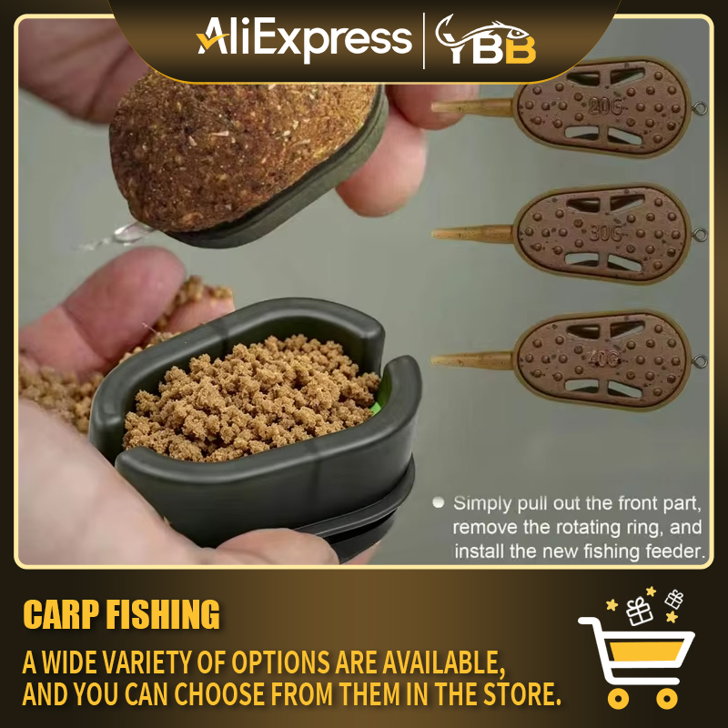 5PCS Inline Method Feeder Set  - Fishing Equipment Bait recensione e prezzo