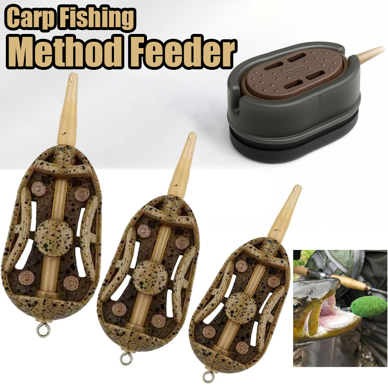 5PCS Inline Method Feeder Set  - Fishing Equipment Bait recensione e prezzo